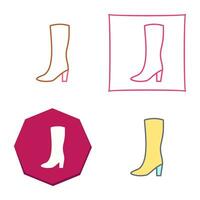 Long Boots Vector Icon