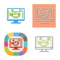 Tracking Vector Icon