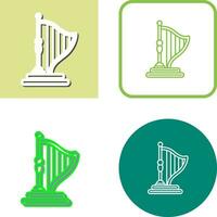 Harp Vector Icon