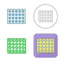 Colored Palette Vector Icon