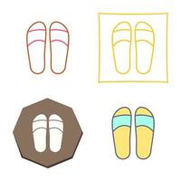 Slippers Vector Icon