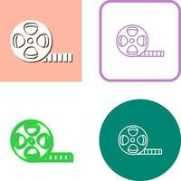 Film Reel Vector Icon