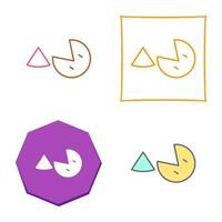 icono de vector de pastel