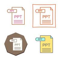 PPT Vector Icon