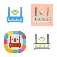 Wifi Router Vector Icon