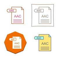 AAC Vector Icon