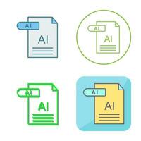 AI Vector Icon