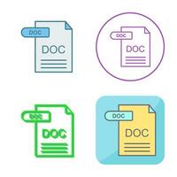 icono de vector de documento