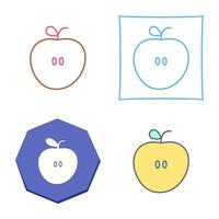 Apples Vector Icon