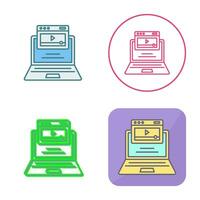 Webinar Vector Icon