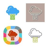 Cloud Computing Vector Icon