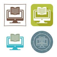 Digital Learning Vector Icon
