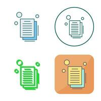 Document Vector Icon