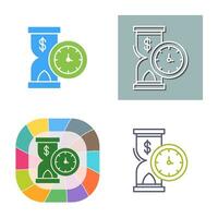 Time is Money Vector Icon