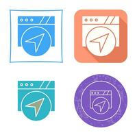 Navigation Vector Icon