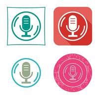 Microphone Vector Icon