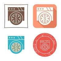 Dollar Coin Vector Icon