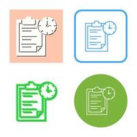 Task Management Vector Icon