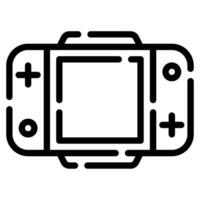 Console icon illustration, for web, app, infographic, etc vector