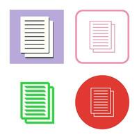 Document Vector Icon