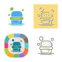 Burger Vector Icon