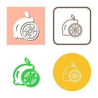 Lemon Vector Icon