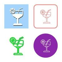 Cocktail Vector Icon