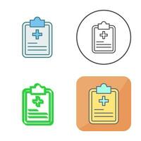 Prescription Vector Icon