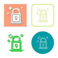 Open Lock Vector Icon