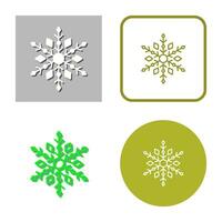 Snow Flake Vector Icon
