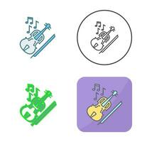 Violin Vector Icon