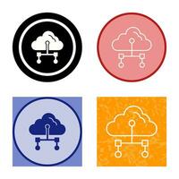 Internet Cloud Vector Icon