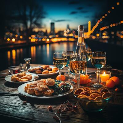 Table Full Of Food Stock Photos, Images and Backgrounds for Free Download