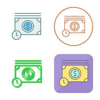 Time is Money Vector Icon