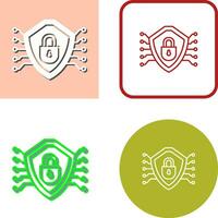 Cyber Security Vector Icon