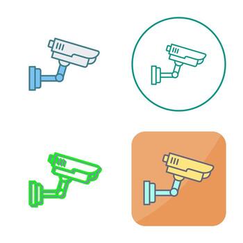Security Camera Vector Icon