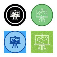 Canvas Vector Icon