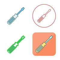 Screw driver Vector Icon