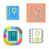 Address Book Vector Icon