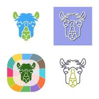 Alpaca Vector Icon