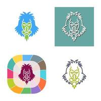 Mandrill Vector Icon