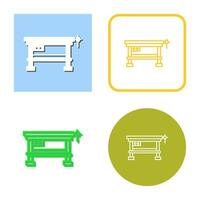 Work Bench Vector Icon