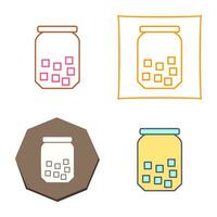 Sugar Bottle Vector Icon