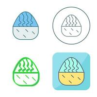 Cream Muffin Vector Icon