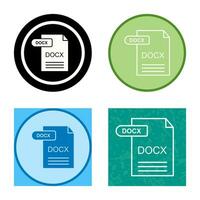 DOCX Vector Icon