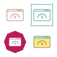 Page Speed Vector Icon