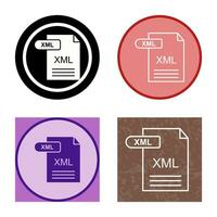 XML Vector Icon