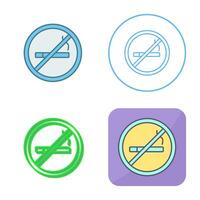 No Smoking Vector Icon