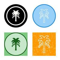 Coconut trees Vector Icon