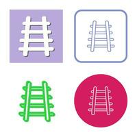 Train Tracks Vector Icon